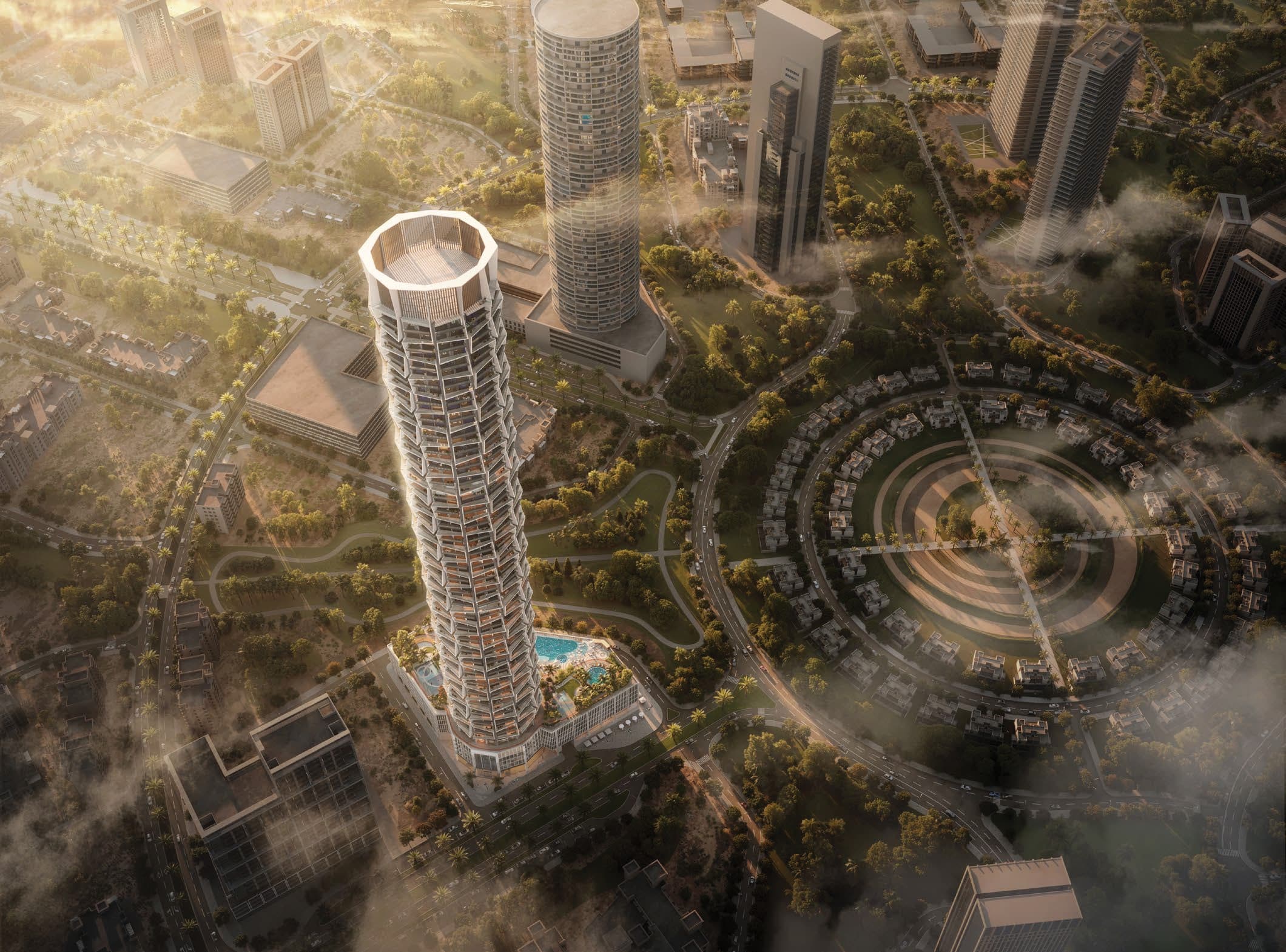 Binghatti Circle in Jumeirah Villa Circle (JVC)